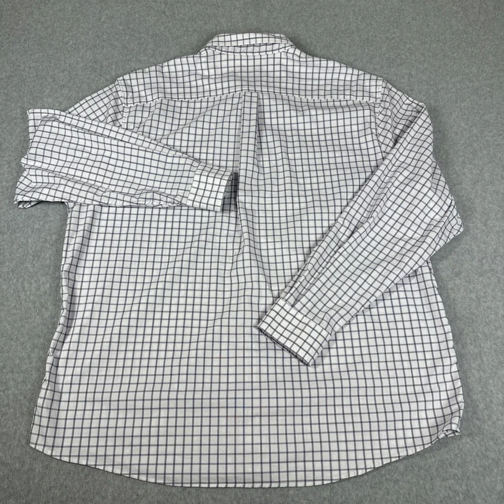 Johnnie O Men's PrepFormance Purple Plaid Button Down Stretch Shirt XXL